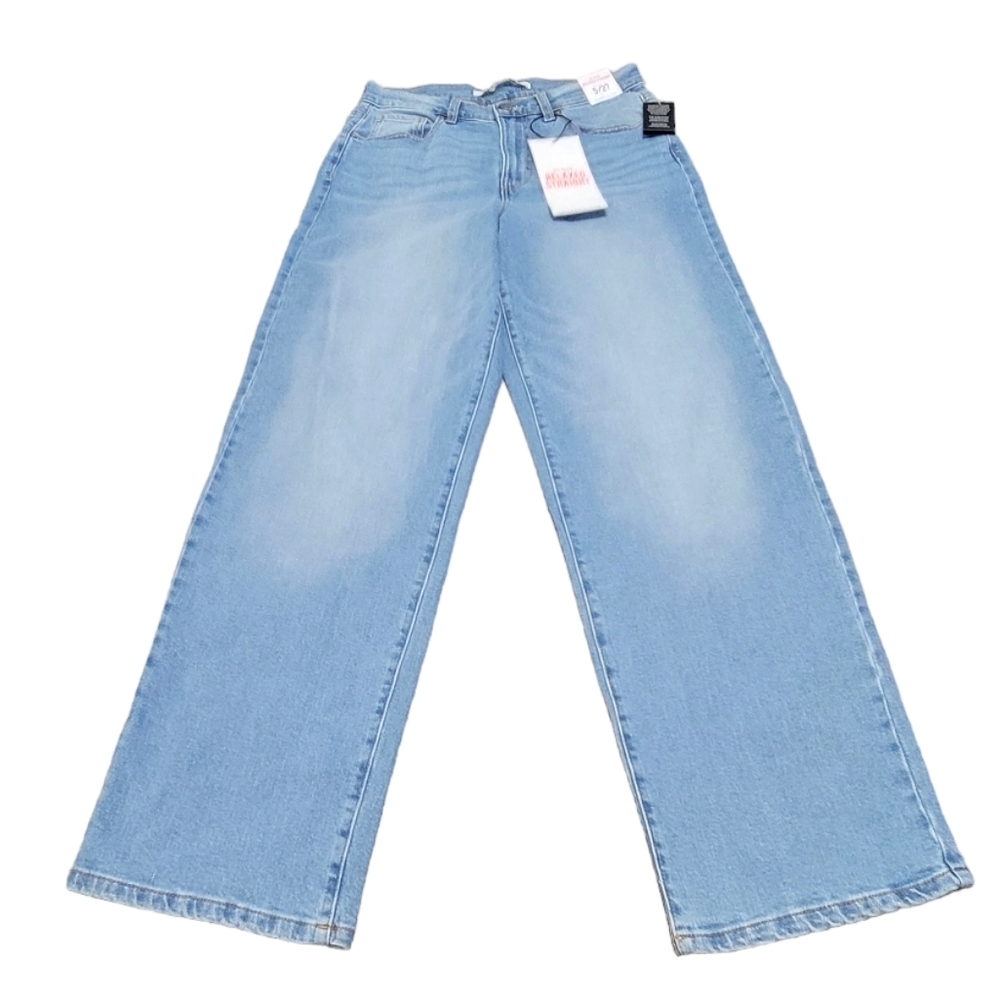 Celebrity Pink Hi-Rise Relaxed Straight Blue Jeans Size 5/27‎ - Picture 2 of 13